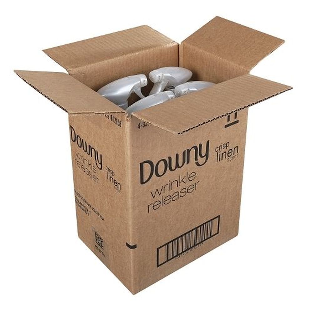 Downy Crisp Linen Wrinkle Releaser, 33.8 Fluid Ounce -- 4 Per Case