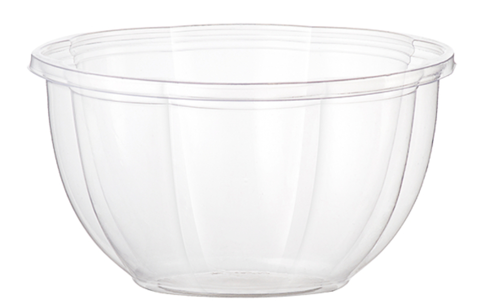 World Centric Clear Ingeo Compostable Salad Bowl, 16 Ounce -- 450 Per Case