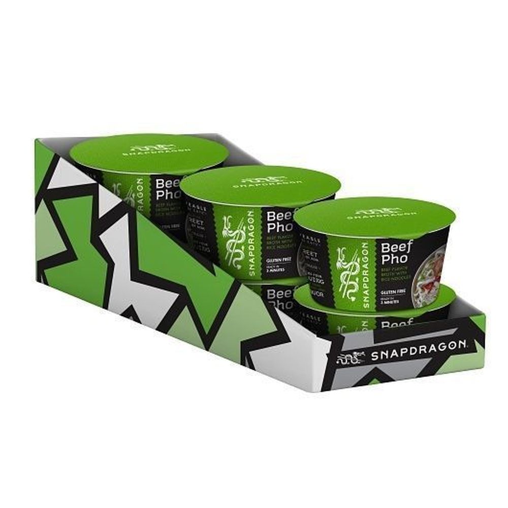 Snapdragon Vietnamese Beef Pho Rice Noodle Soup Bowl, 2.1 Ounce -- 36 Per Case