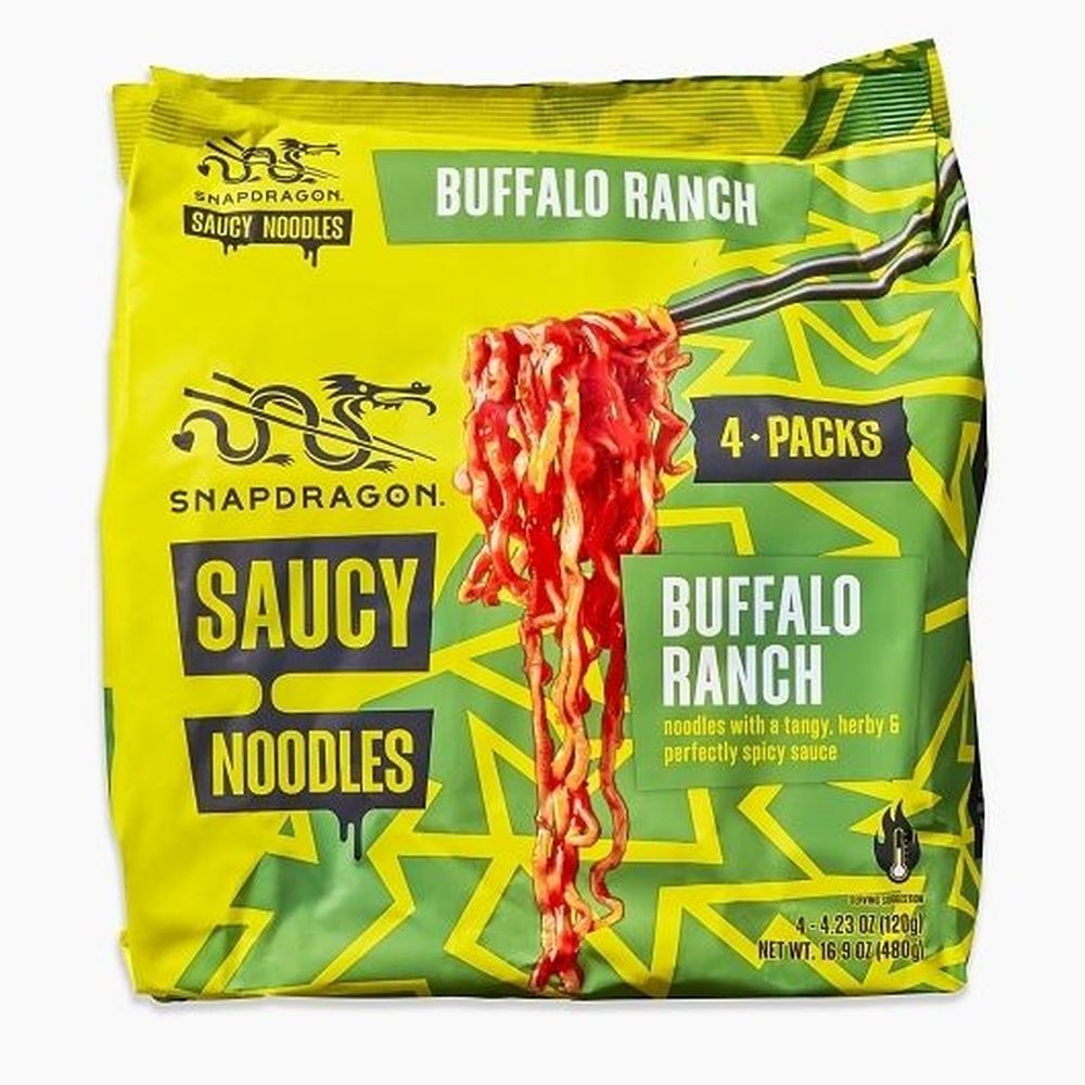 Snapdragon Buffalo Ranch Saucy Noodles, 16.9 Ounce -- 16 Per Case