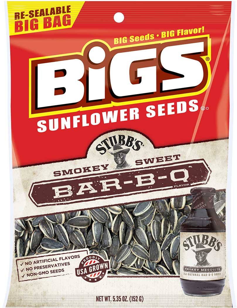 Bigs Smokey Sweet Barbq Sunflower Seeds, 5.35 Ounce -- 12 Per Case