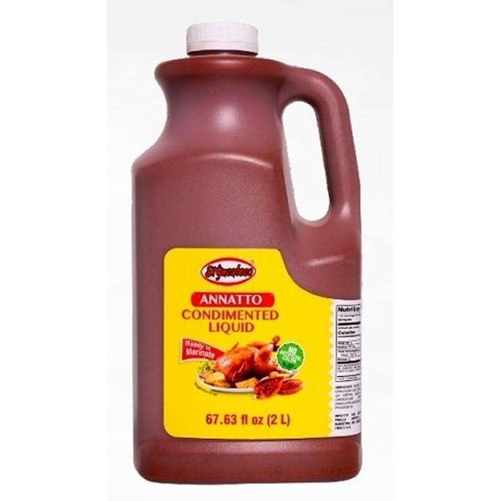 El Yucateco Achiote Liquid, 67.63 Fluid Ounce -- 2 Per Case