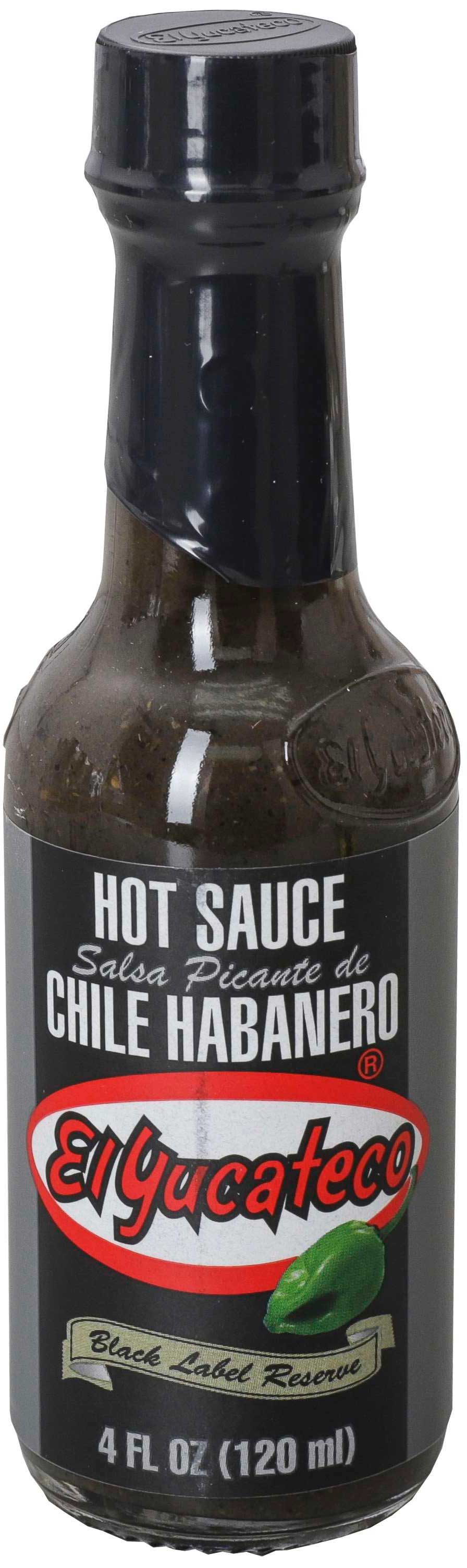 El Yucateco Habanero Hot Sauce, 4 Fluid Ounce -- 12 per case