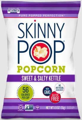 Skinnypop Ready To Eat Sweet And Salty Popcorn, 1.9 Ounce -- 12 Per Case