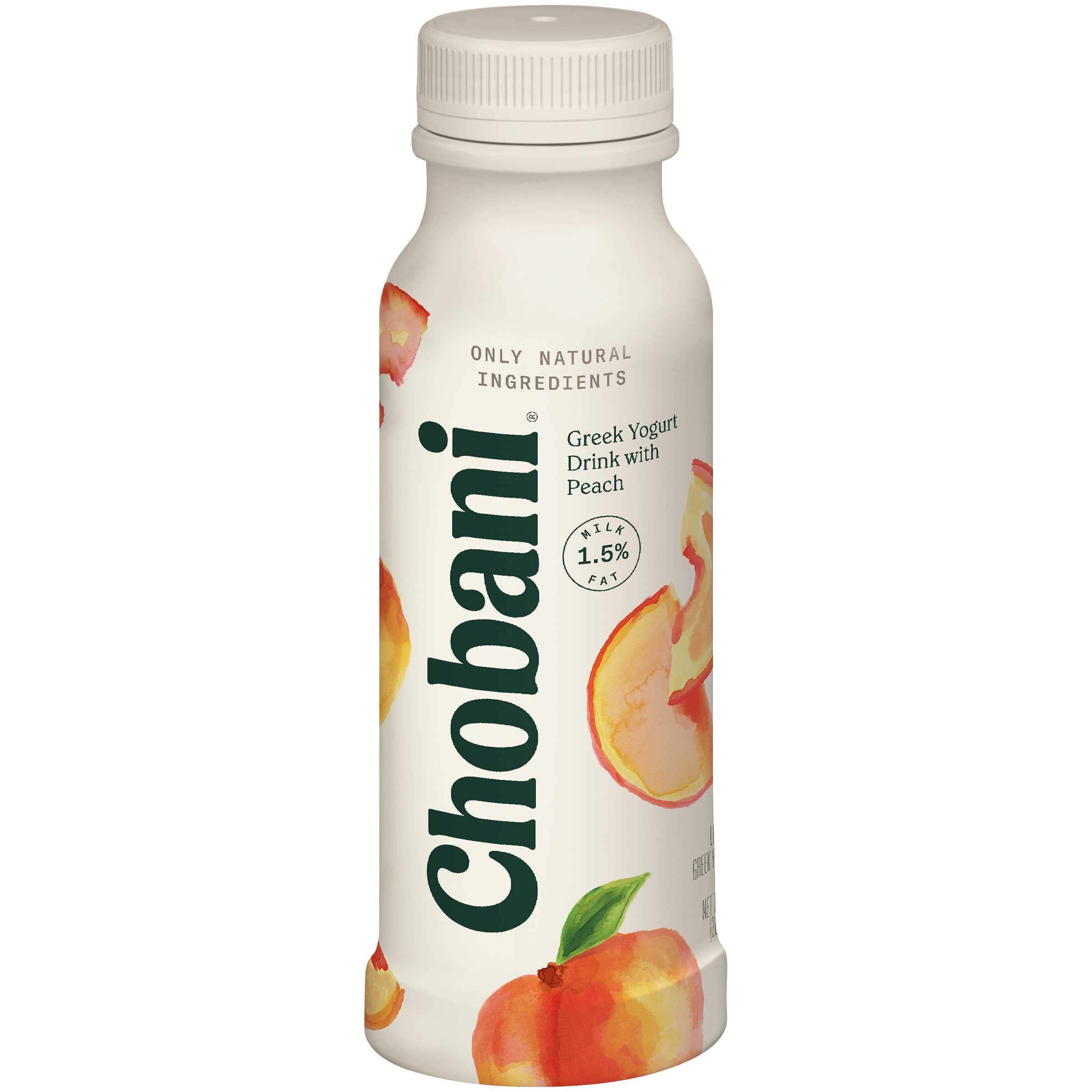 Chobani Peach Drinkable Yogurt, 7 Fluid Ounce -- 8 Per Case