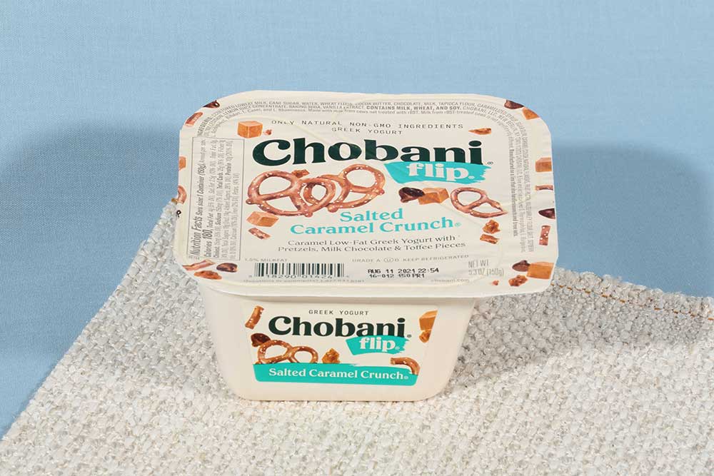 Chobani Flip Salted Caramel Crunch Greek Yogurt, 5.3 Ounce -- 12 Per Case