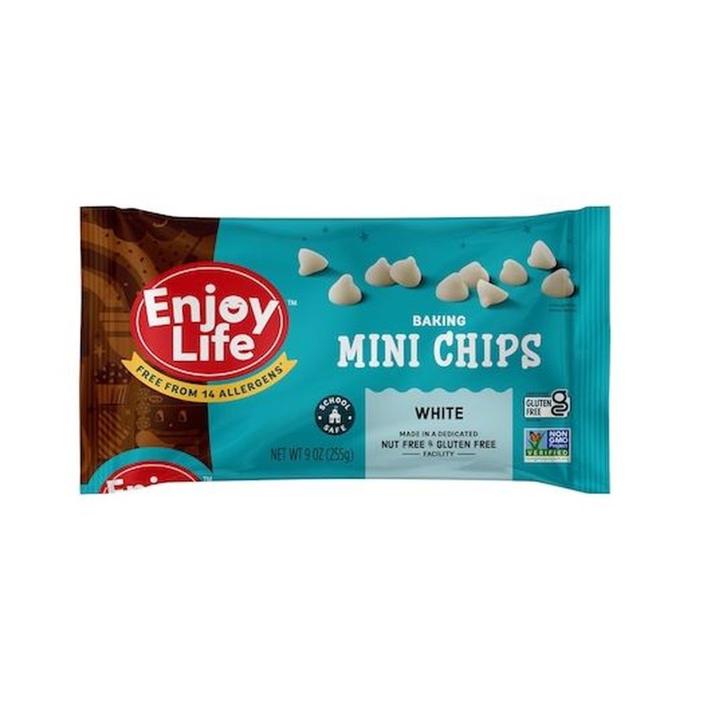 Enjoy Life White Baking Chocolate Chips, 9 Ounce -- 12 Per Case