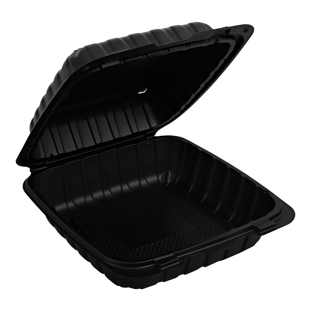 Polypro Containers Empress Earth Black Mineral Filled Polypropylene Single Compartment ...