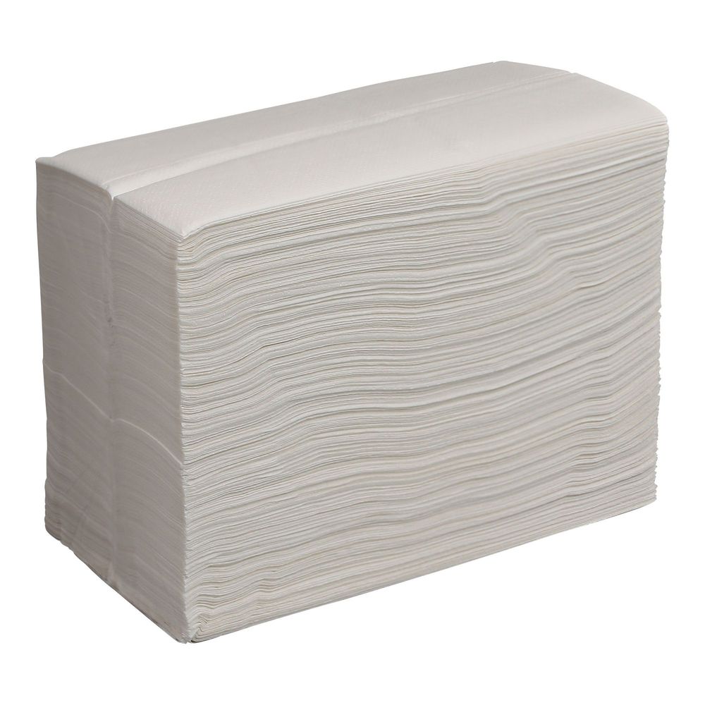 Nova 6.7 X 13 Inch White 1 Ply Tallfold Napkin, 500 Count -- 20 Per Case