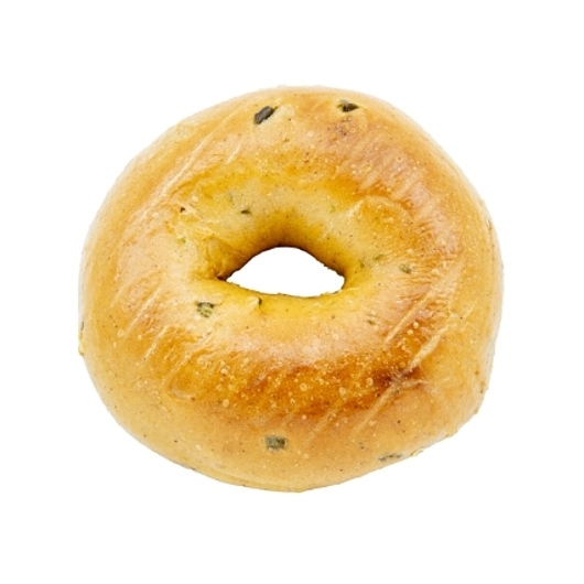 Burry Sliced Thaw and Serve Cheddar Jalapeno Bagel, 4 Ounce -- 48 per case