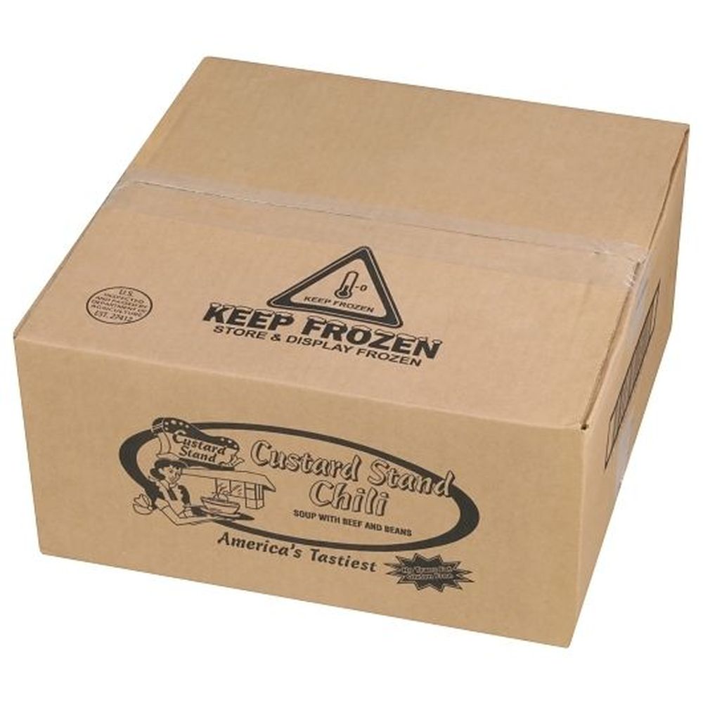 Custard Stand Beef And Bean Chili Soup, 80 Ounce -- 4 Per Case