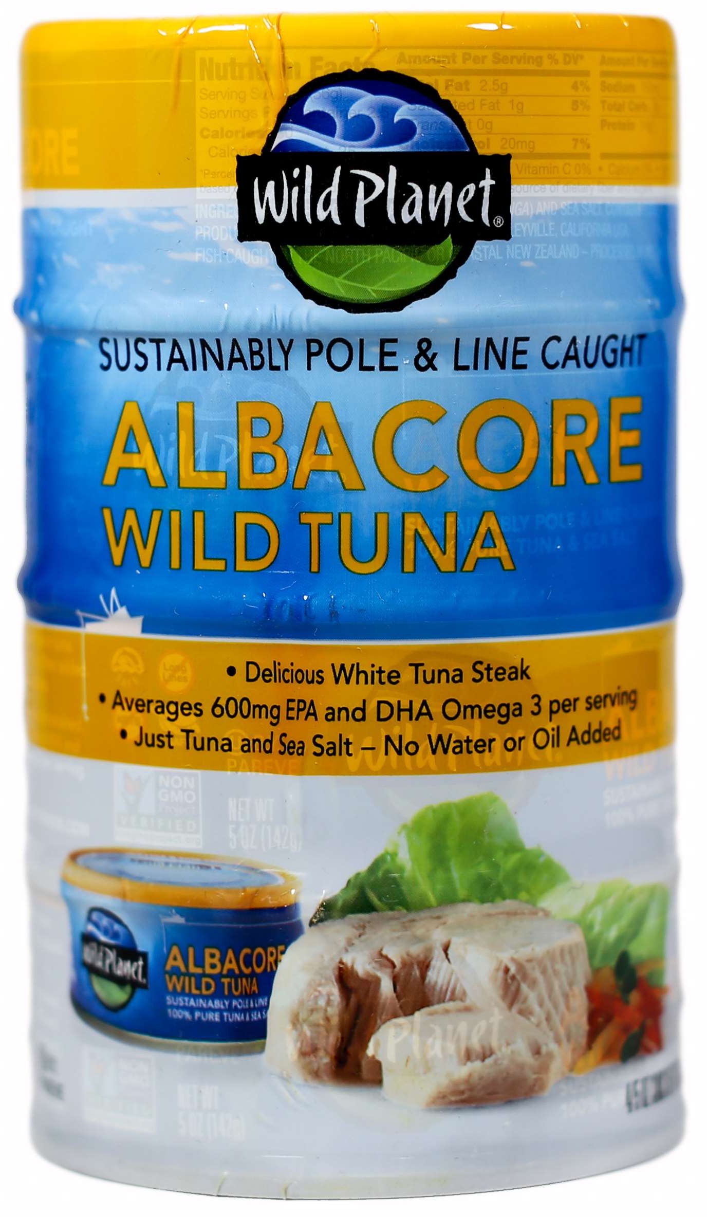 Wild Planet Foods Albacore Wild Tuna, 20 Ounce -- 12 per case