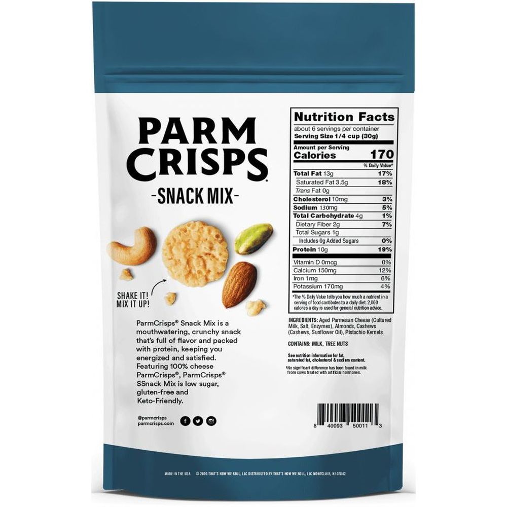Parmcrisps Original Snack Mix, 6 Ounce -- 12 Per Case