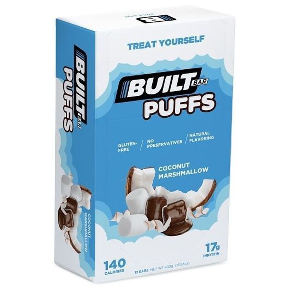Built Coconut Puff Protein Bar, 1.41 Ounce -- 144 Per Case