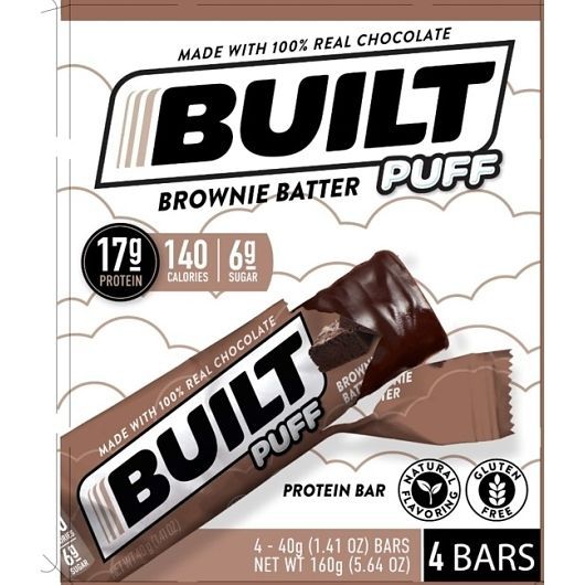 Built Brownie Batter Puff Bar, 4 Count -- 6 Per Case