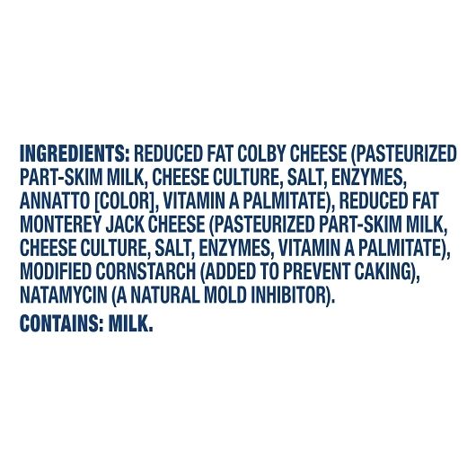 Kraft Shredded Colby and Monterey Jack Cheese, 7 Ounce -- 12 per case