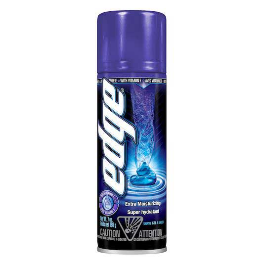 Edge Extra Moisturizing Shave Gel, 7 Ounce -- 6 Per Case