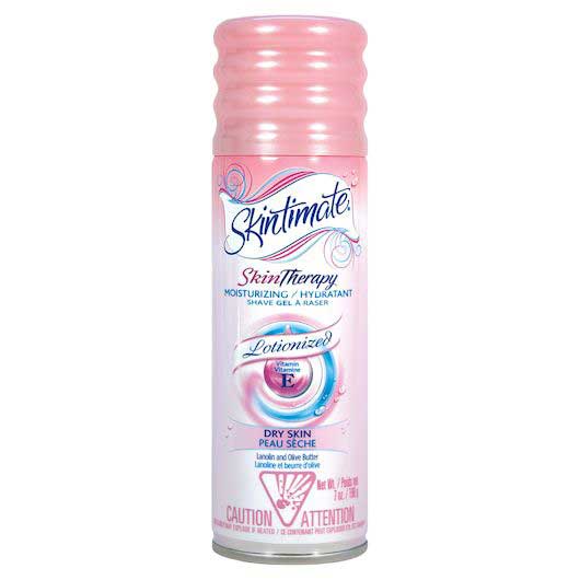 Skintimate Skin Therapy Dry Skin Moisturizing Shave Gel, 7 Ounce -- 6 Per Case
