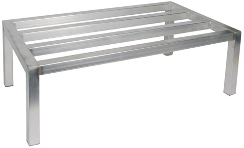 Winco Aluminum Dunnage Rack, 20 X 36 X 12 Inch -- 6 Per Case
