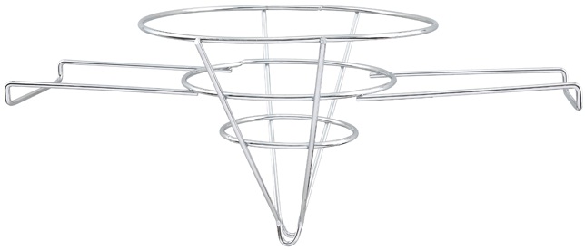 Winco Chrome Plated Fryer Filter Stand, 10 Inch -- 20 Per Case