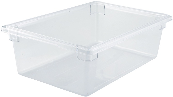 Winco Polycarbonate Clear Food Storage Box, 18 X 26 X 9 Inch -- 4 Per Case