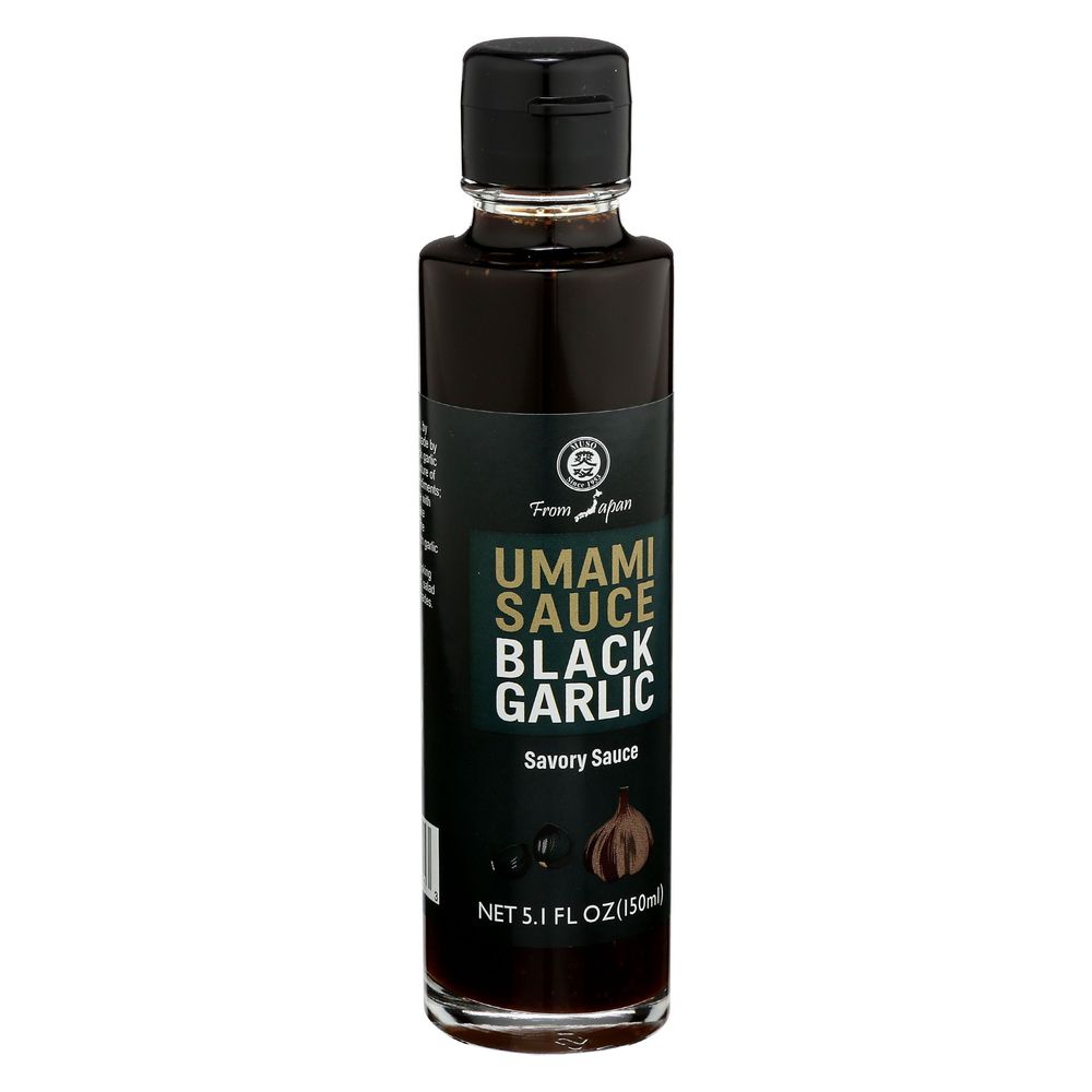 Muso From Japan Black Garlic Umami Sauce, 5.1 Fluid Ounce -- 6 Per Case