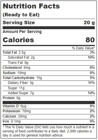 Natures Garden Probiotic Mango Peach Yoggies, 7 Count -- 12 Per Case