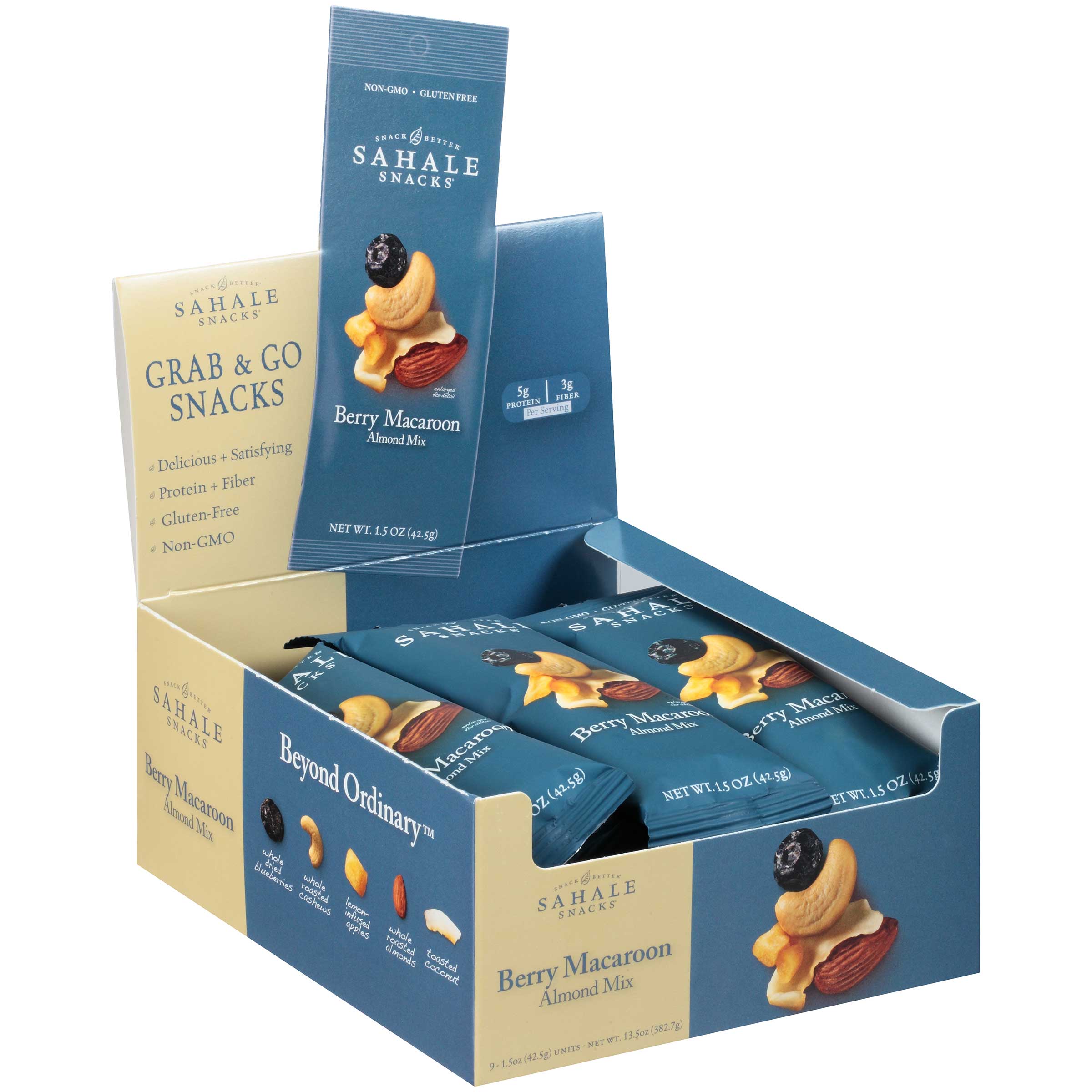 Sahale Snacks Berry Macaroon Almond Trail Mix, 1.5 Oz -- 108 Per Case