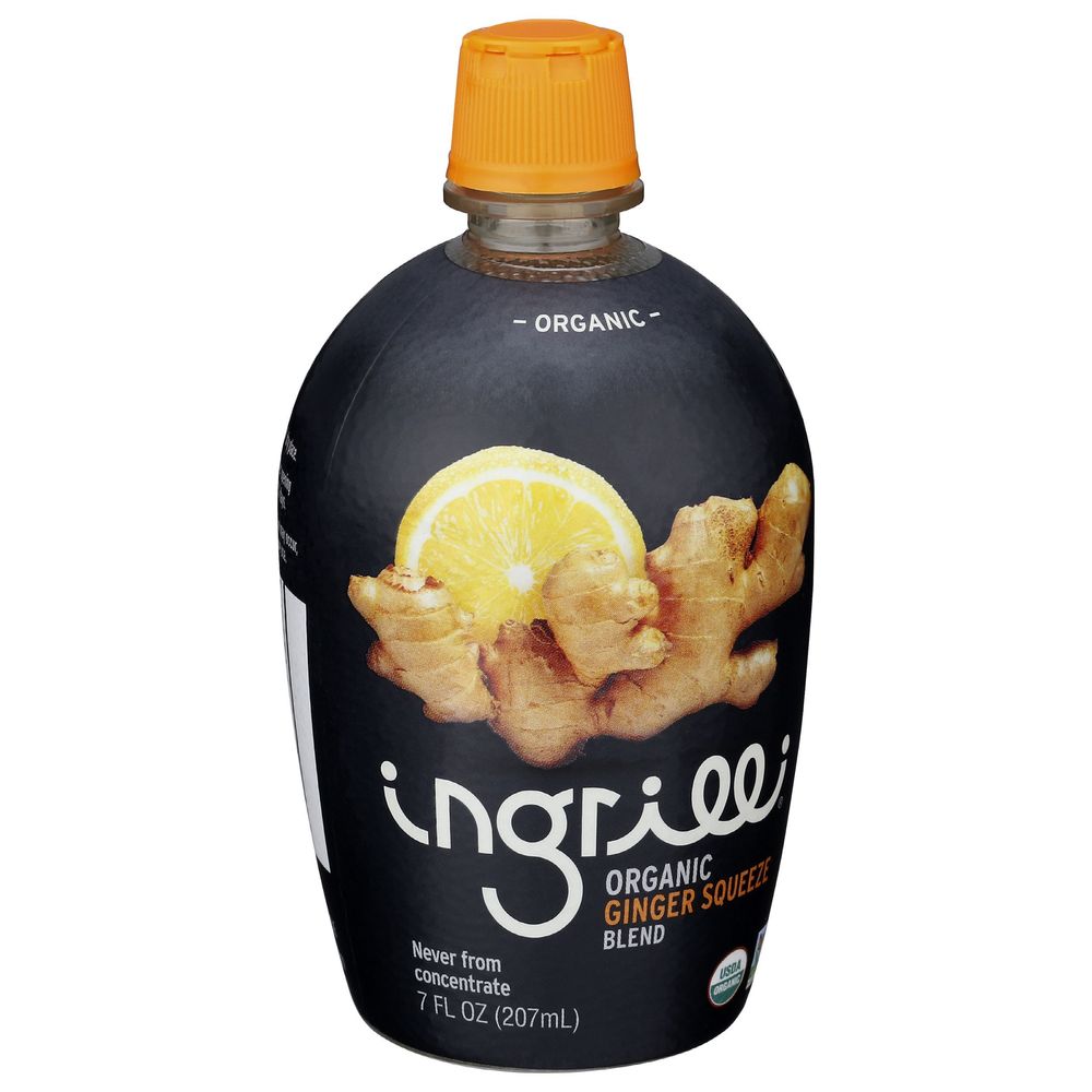 Ingrilli Organic Ginger Squeeze Blend, 7 Fluid Ounce -- 12 Per Case