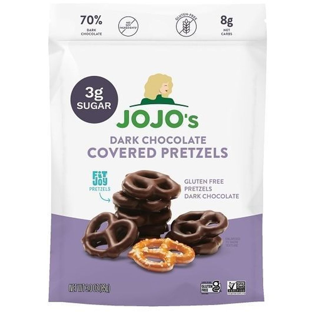 Jojos Dark Chocolate Covered Pretzels | FoodServiceDirect