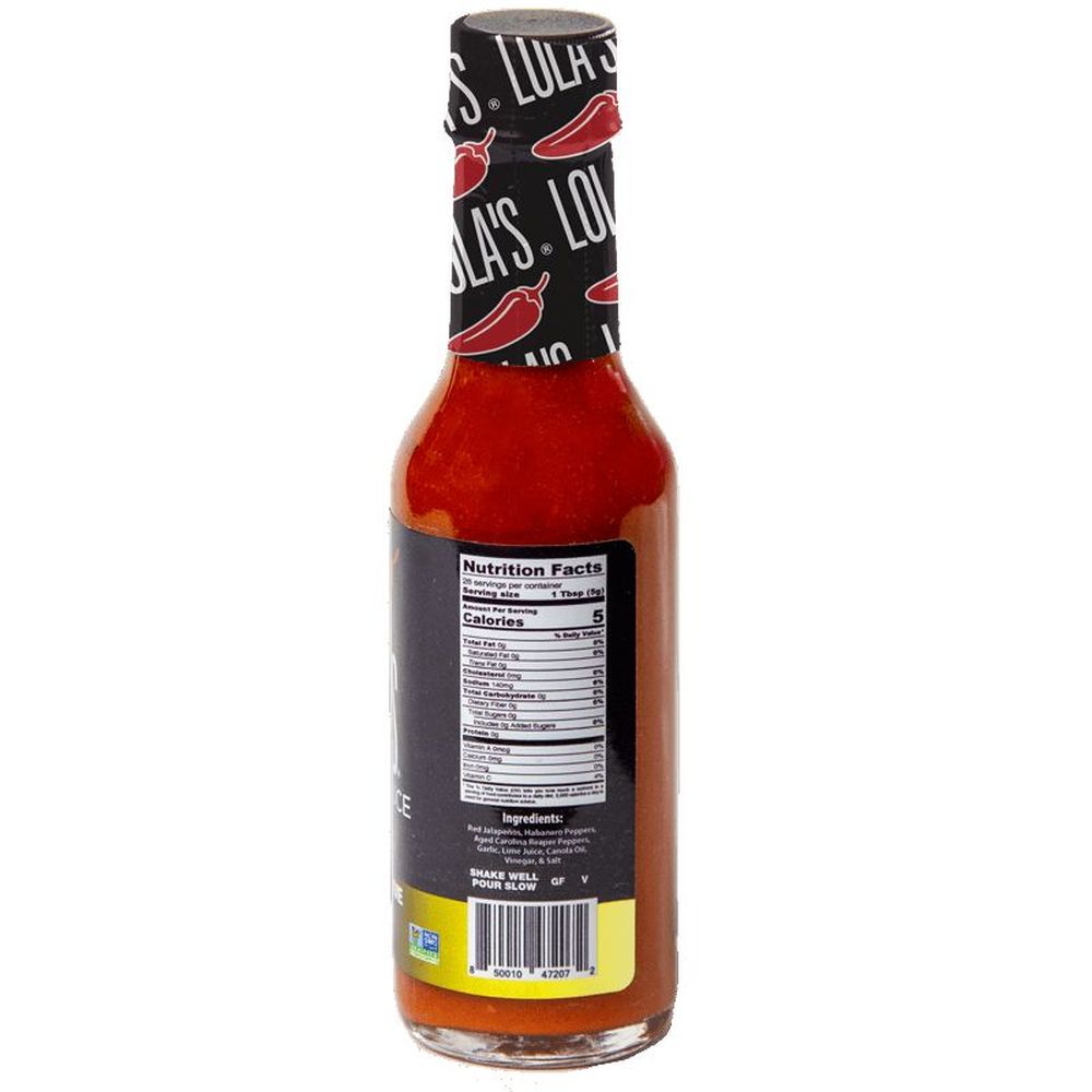Lola's Family Reserve Very Hot Sauce, 5 Ounce Bottle -- 12 Per Case