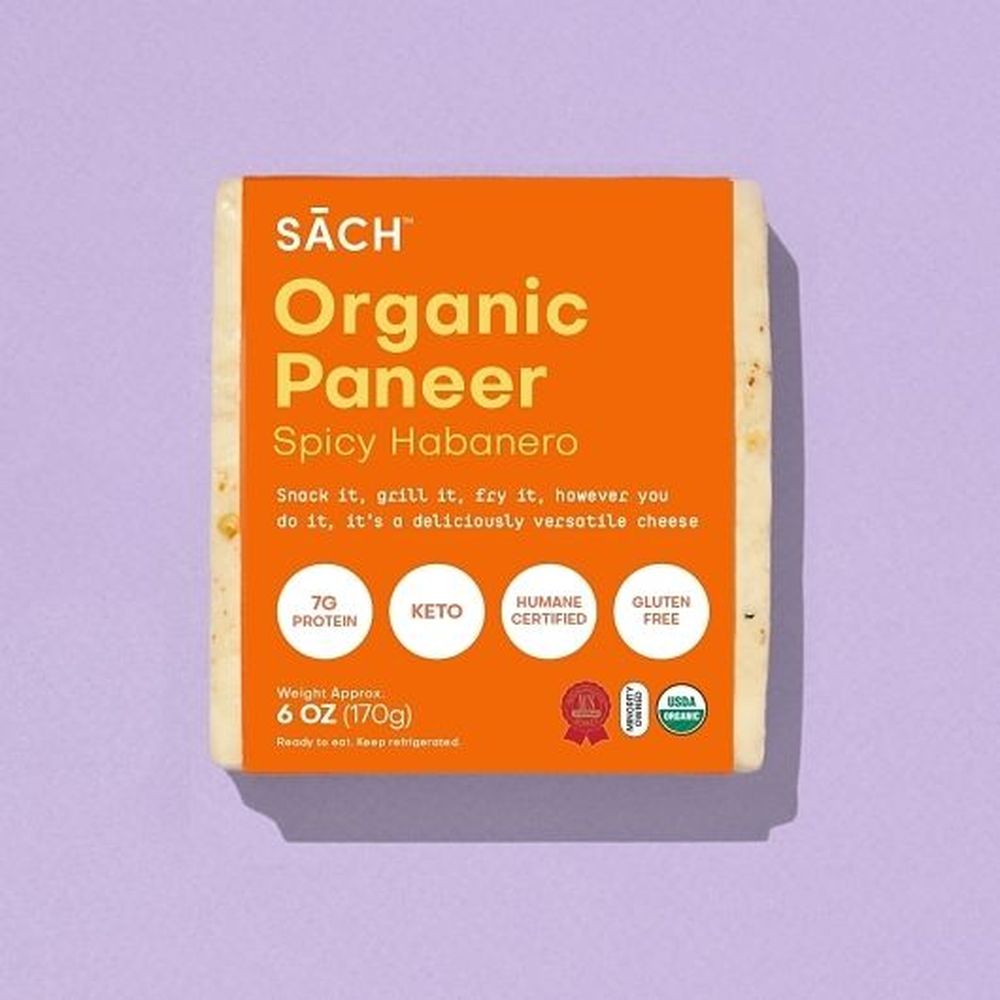 Sach Foods Organic Spicy Habanero Paneer, 6 Ounce -- 12 Per Case