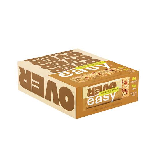 Over Easy Toasted Coconut Breakfast Bar, 1.8 Ounce -- 144 Per Case