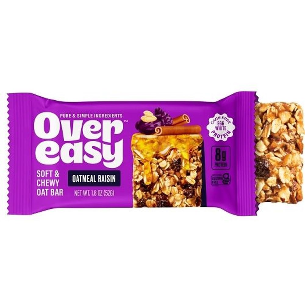 Over Easy Oatmeal Raisin Breakfast Bar, 1.8 Ounce -- 144 Per Case