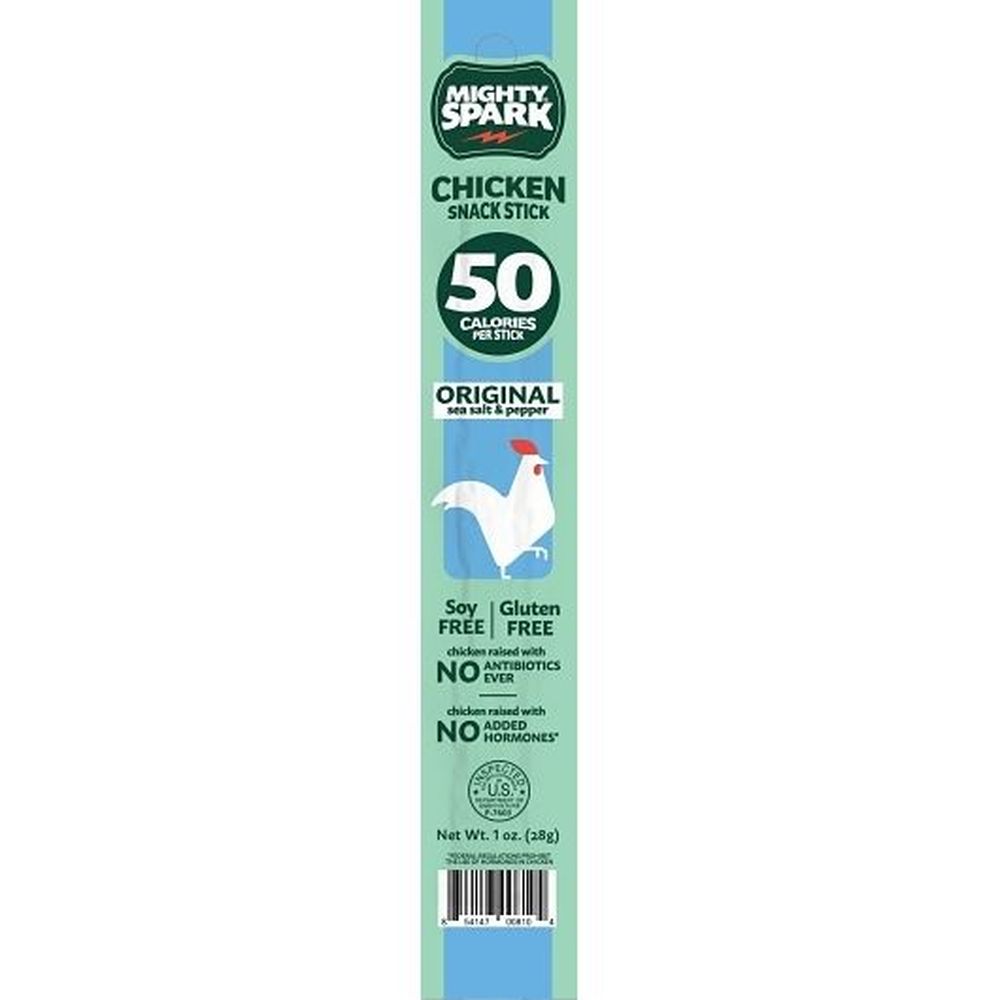 Mighty Spark Original Chicken Snack Sticks, 1 Ounce -- 72 Per Case