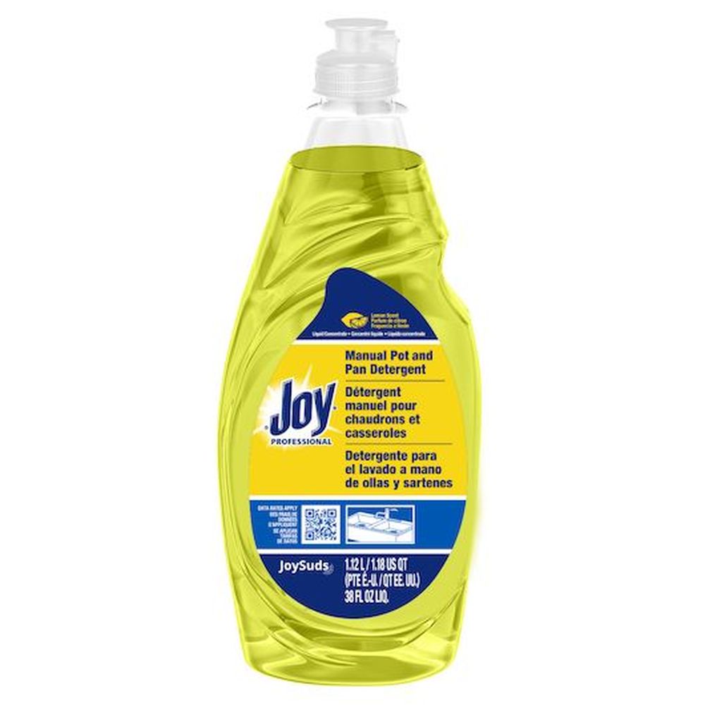 Joy Professional Lemon Dishwashing Liquid, 38 Fluid Ounce