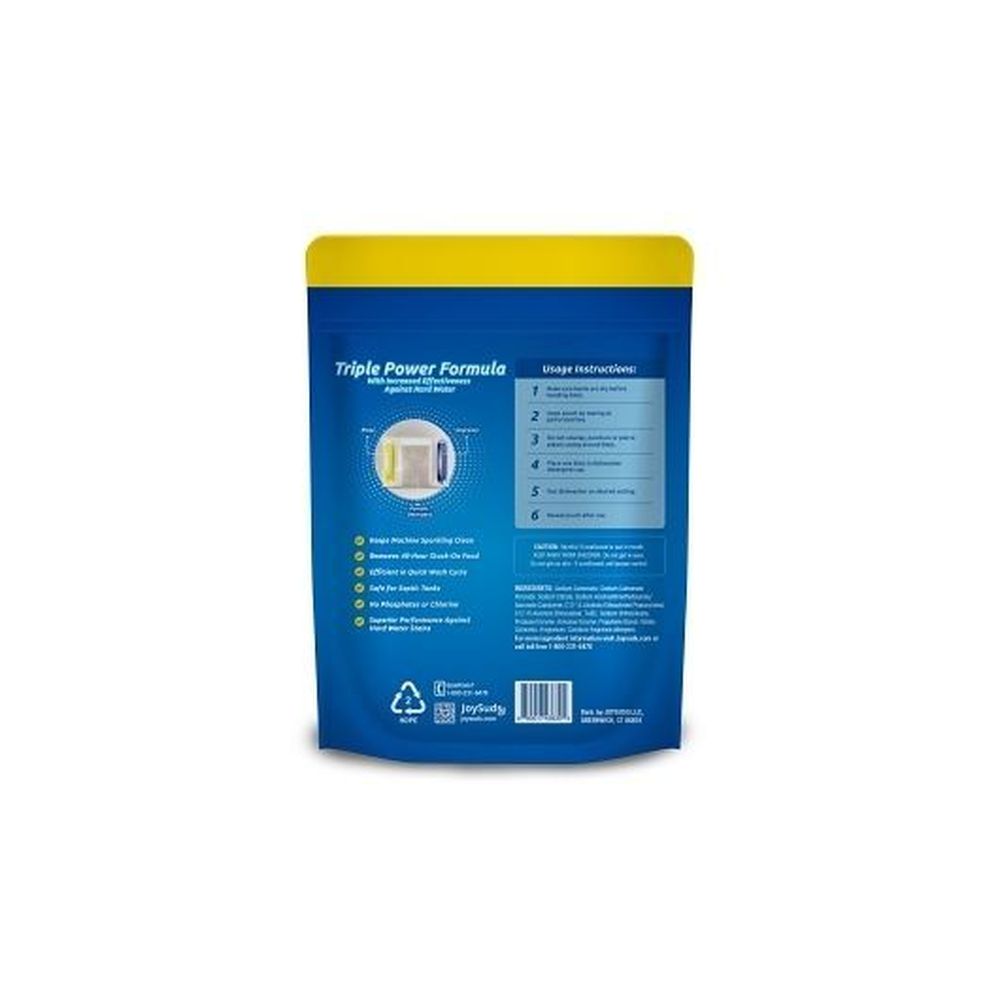 Joy Blast Lemon Fragrance 3 Chamber Dishwasher Pod, 20 Count -- 6 Per Case