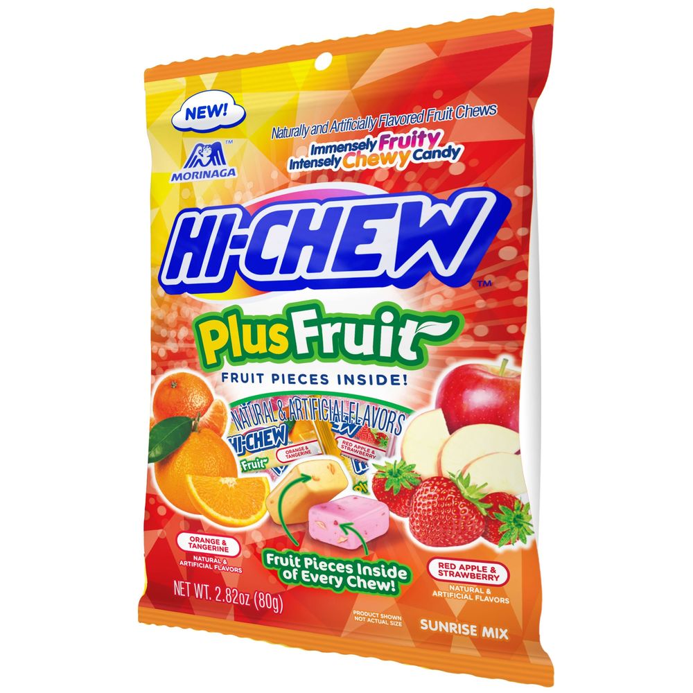 Hi-chew Plus Fruit Mix Chewy Candy, Display, 2.82 Ounce -- 6 Per Case
