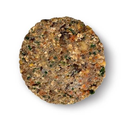 Actual Veggies Mushroom Black Bean Veggie Burgers, 4ounce -- 40 Per Case