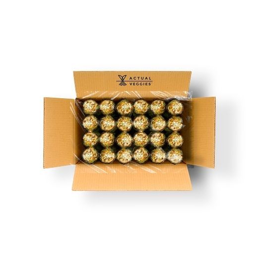 Actual Veggies Southwestern Black Bean Veggieball, 10 Pound