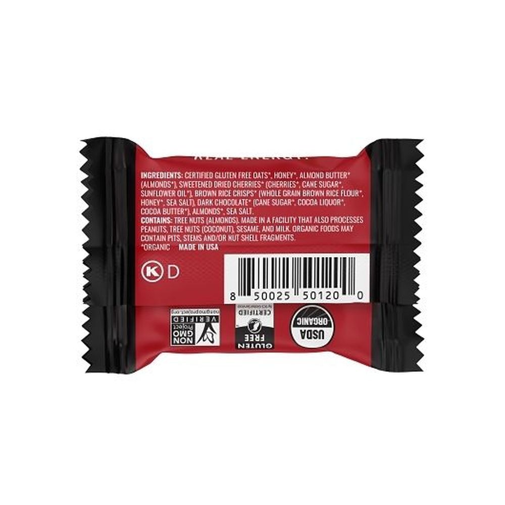 Kate's Real Food Dark Chocolate Cherry And Almond Mini Bar, 1.1 Ounce -- 216 Per Case