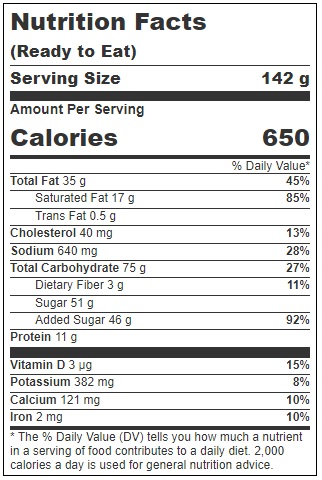Killer Brownie Individually Wrapped Peanut Butter Brownie, 5 Ounce -- 36 Per Case