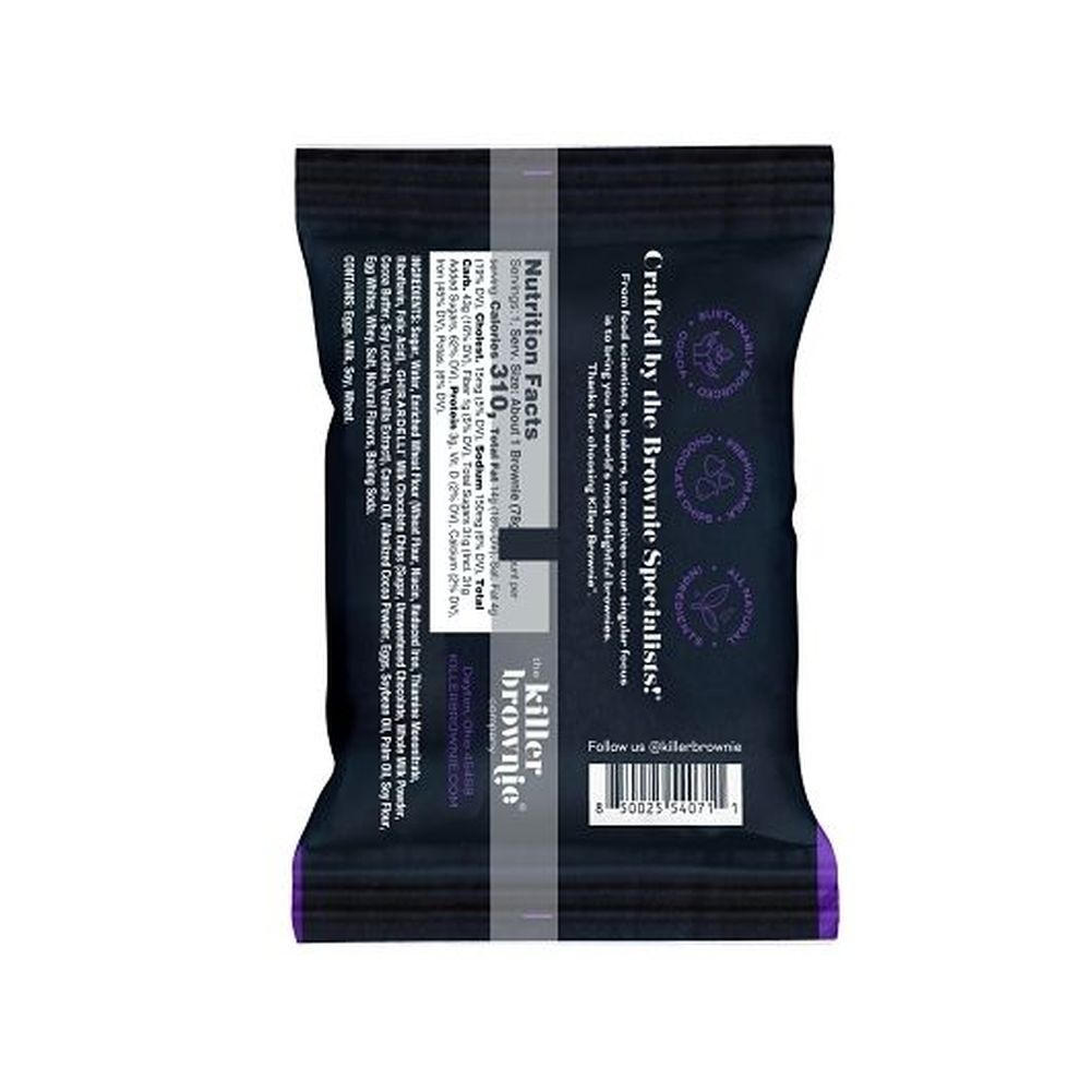 Killer Brownie Individually Wrapped Chocolatier, 35 Count -- 44 Per Case