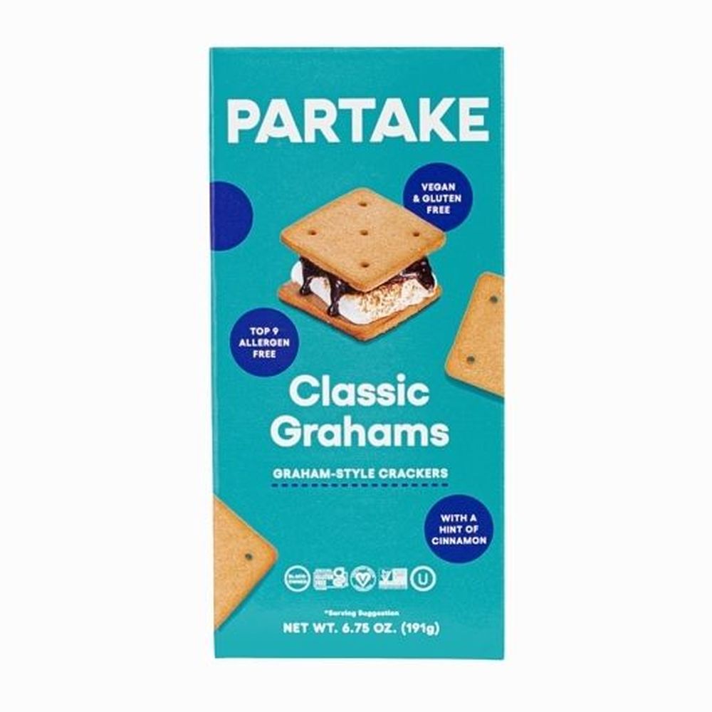Partake Classic Grahams Cracker, 6.75 Ounce -- 6 Per Case