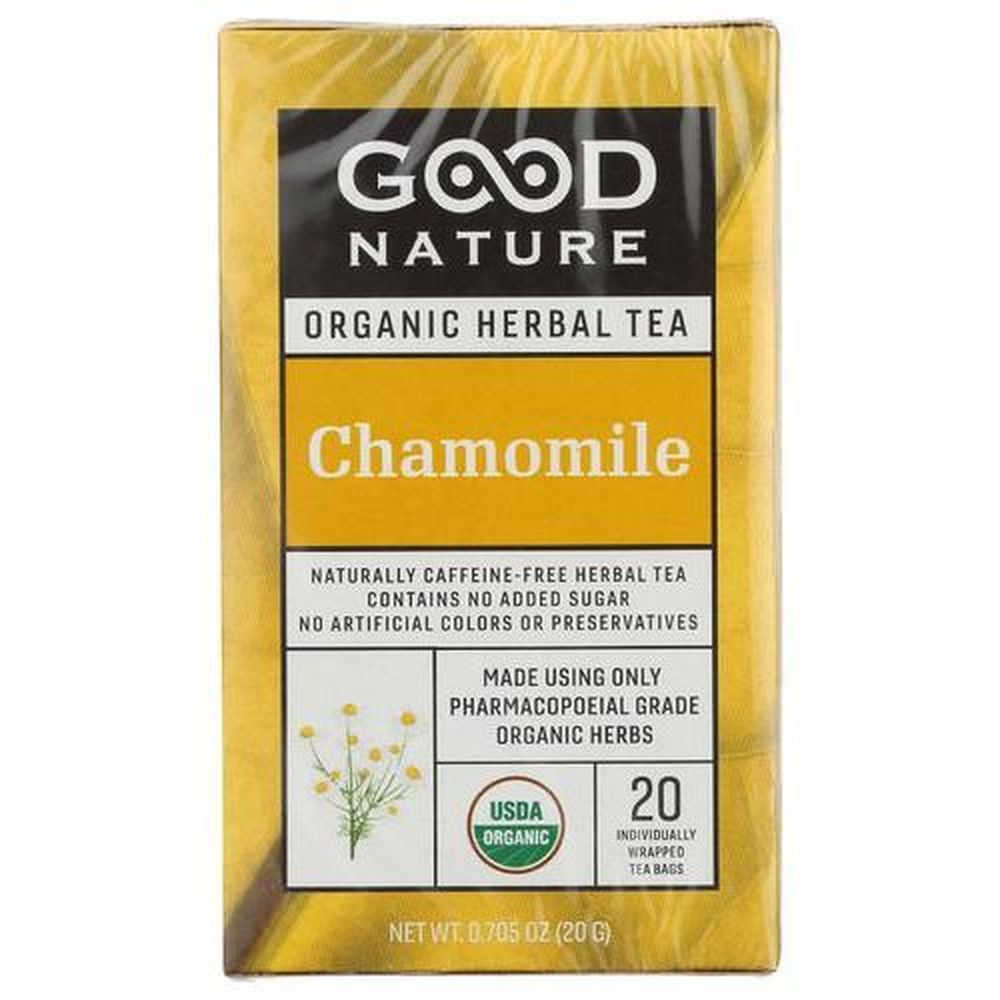 Good Nature Organic Chamomile Herbal Tea, 0.705 Ounce -- 6 Per Case