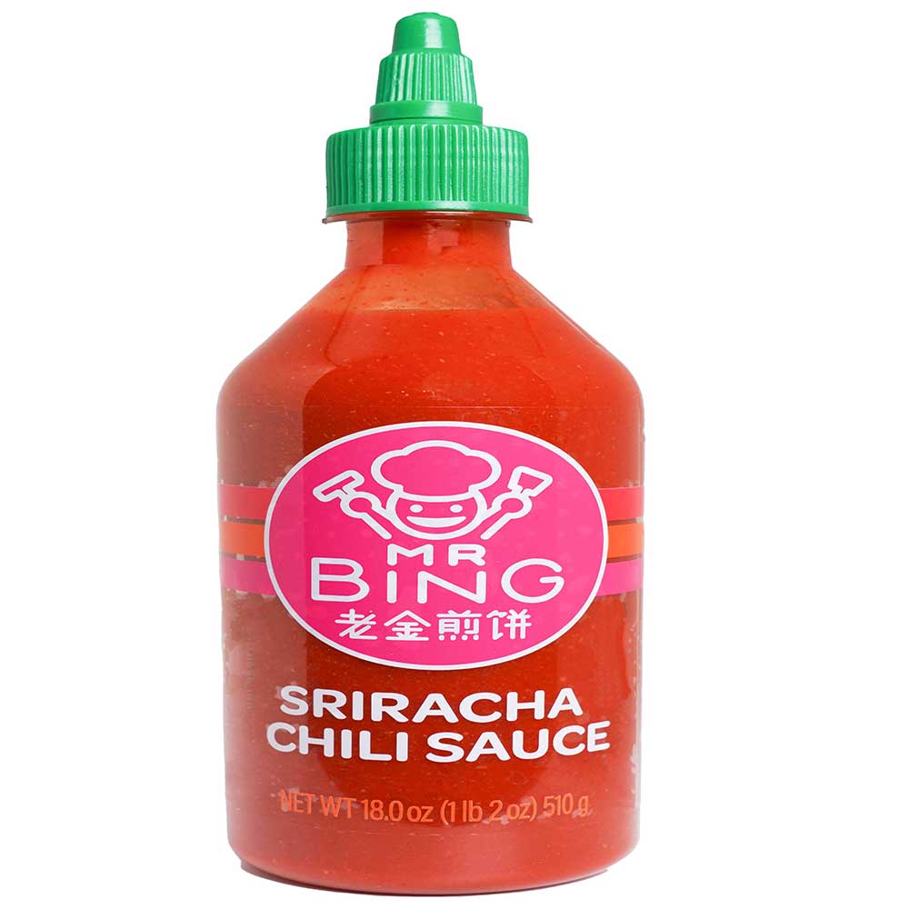 Mr. Bing Salsa De Chile Sriracha En Botella, 18 Onzas -- 12 Por Caja