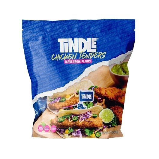 Tindle Plant Based Chicken Tender, 6 Count -- 6 Per Case