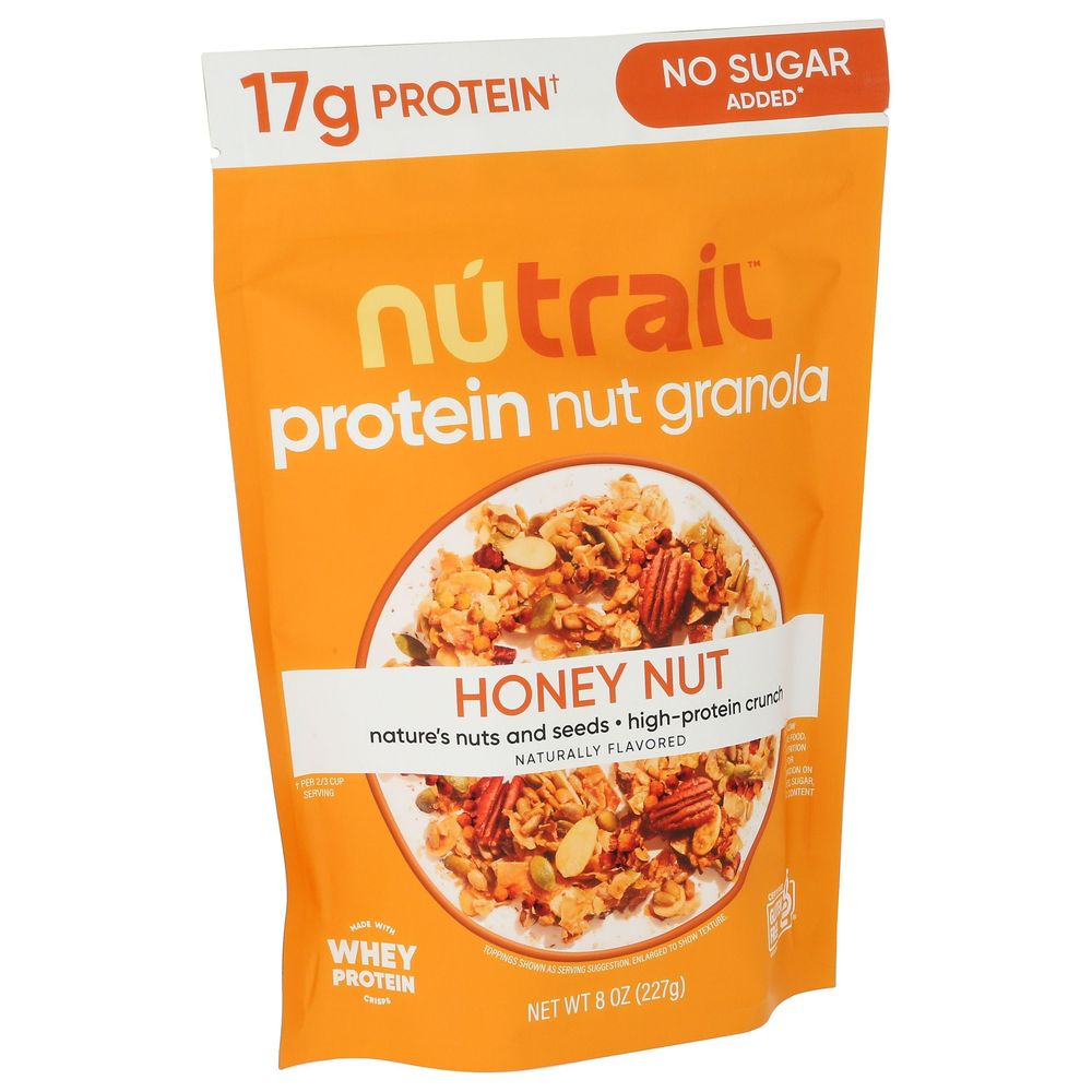 Nutrail Honey Nut Protein Nut Granola, 8 Ounce -- 6 Per Case