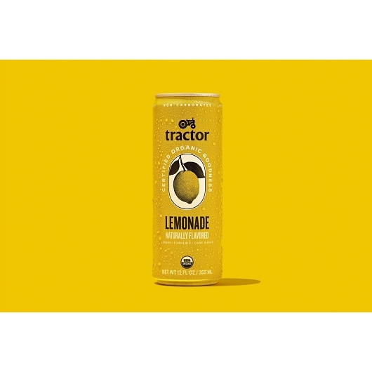 Tractor Beverage Co Organic Lemonade, 12 Fluid Ounce -- 12 Per Case