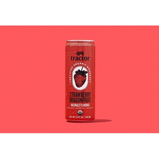 Tractor Beverage Co Strawberry Dragon Fruit, 12 Fluid Ounce -- 12 Per Case